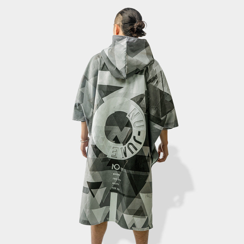 Quick Drying Diving Bathrobe Warm Cape Beach Men And Women