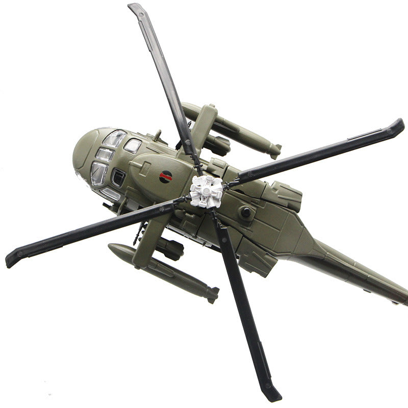 Black Hawk Gunship Alloy Military Model