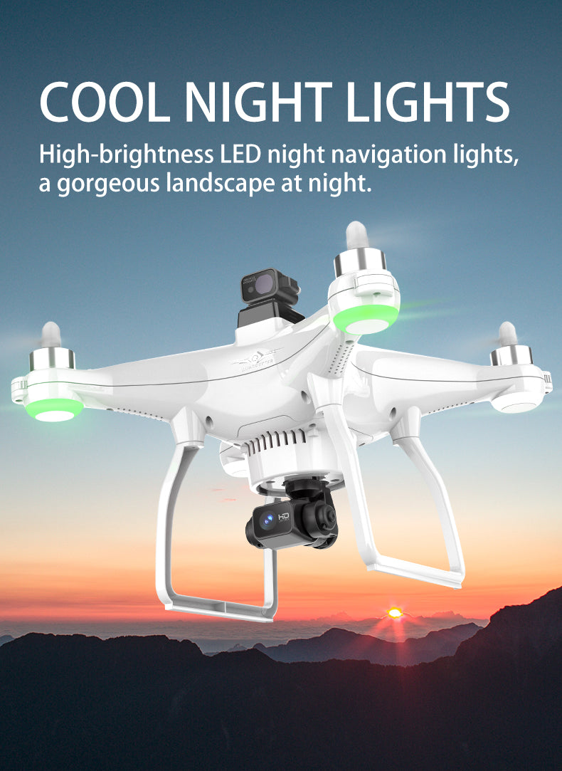 Laser Obstacle Avoidance 4K HD Three-axis Mechanical Gimbal Dual GPS Drone