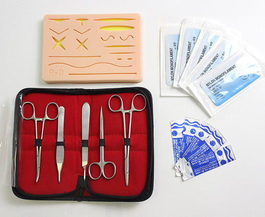 Suture Equipment Package Medical Students Practice Surgical Tools